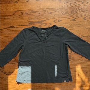 Fat Face blue/teal long sleeve t-shirt